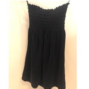 EUC Juicy Couture Smocked Strapless Dress